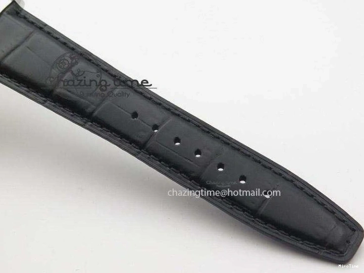 MIROTIME 0417 Sustainable Portuguese IW545408 White Dial ZF 1:1 Best Edition On Dark Blue Leather Strap 7335